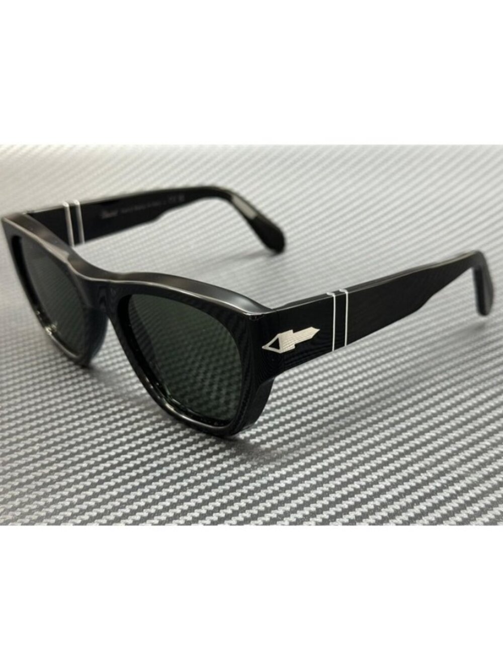 New Persol Men Black Sunglasses 53-22-145